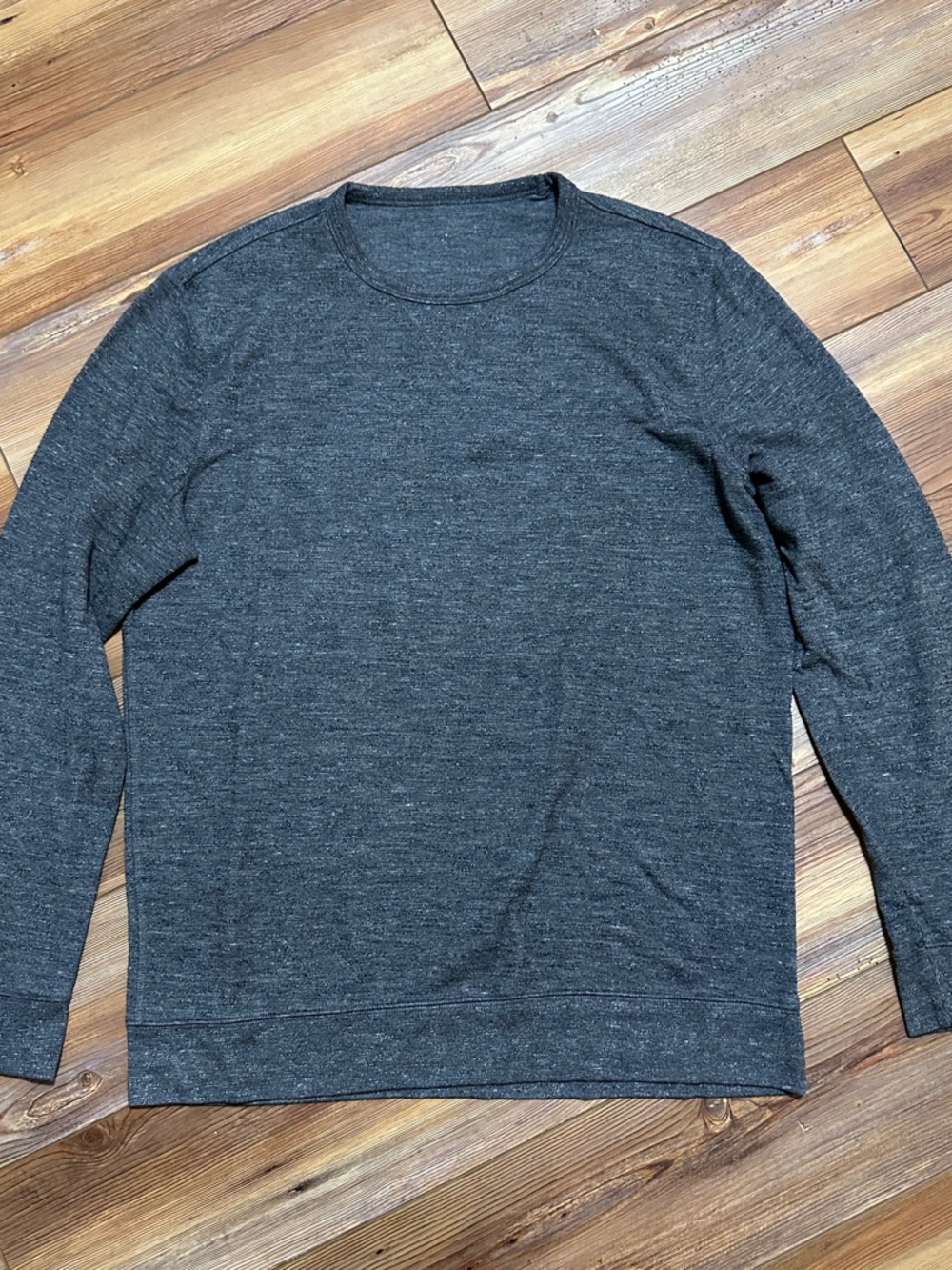 Sonoma Men's Heather Charcoal Crewneck Sweatshirt
